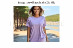 Bella and Canvas T-Shirt Mockup | Mockup | T Shirt Mockups Product Image 2