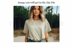Bella and Canvas T-Shirt Mockup | Mockup | T Shirt Mockups Product Image 2