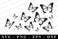 Butterfly Svg | Svg cut file | Cricut Product Image 1