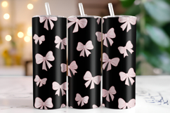 Bow Tumbler Wrap | Sublimation | Tumblers Product Image 1