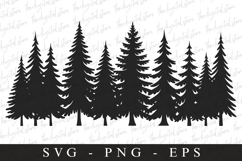 Trees Svg | Camping Svg | Svg Cut Files Product Image 1