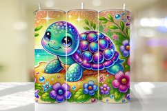 Turtle Tumbler Wrap | Sublimation | Tumblers Product Image 1