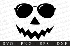 Pumpkin face SVG | SVG Cut files | Cricut Product Image 1