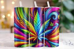 Marijuna 20oz Tumbler Wrap Sublimation Product Image 1