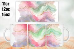 Glitter Texture Mug Wrap Sublimation 11oz, 12oz, 15oz Product Image 1
