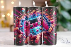 Game Controller Tumbler Wrap | Sublimation | Tumblers Product Image 1