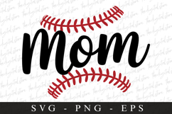Baseball Mom SVG | Sports Svg | Game day svg Product Image 1