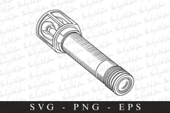 Flashlight Svg | Camping Svg | Svg Cut Files Product Image 1