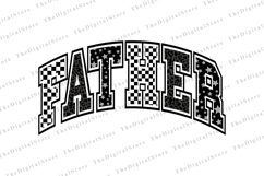 Father Png | Leopard Print Png | Checkered Png Product Image 1