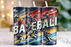 Baseball Tumbler Wrap | Sublimation | Tumblers Product Image 1