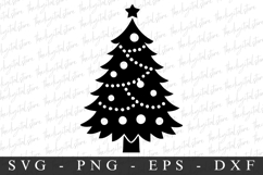 Christmas Tree SVG | SVG Cut files | Cricut Product Image 1