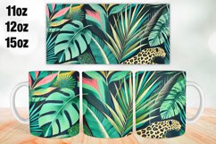 Flowers Mug Wrap Sublimation 11oz, 12oz, 15oz Product Image 1