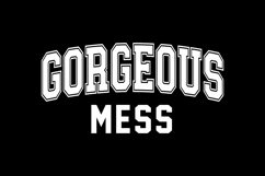 Gorgeous Mess |Motivation SVG Cut files | Cricut Product Image 1