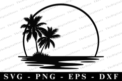 Beach SVG | SVG Cut files | Cricut Product Image 1