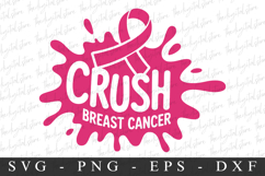 Crush Breat Cancer PNG | Breast Cancer Awareness Png Product Image 1