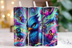 Angry Bird 20oz Tumbler Wrap Sublimation Product Image 1