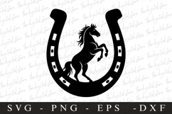 Horseshoe SVG | SVG Cut files | Cricut Product Image 1