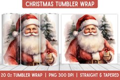 Christmas Tumbler Wrap | Christmas Sublimation | Tumbler Product Image 1