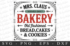 Bakery Old fashioned Clipart PNG | Christmas Png Product Image 1