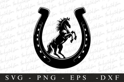 Horseshoe SVG | SVG Cut files | Cricut Product Image 1