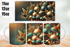 Christmas Mug Wrap Sublimation 11oz, 12oz, 15oz Product Image 1