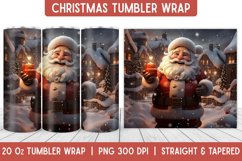 Christmas Tumbler Wrap | Christmas Sublimation | Tumbler Product Image 1
