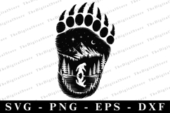 Paw SVG | SVG Cut files | Cricut Product Image 1