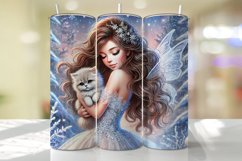 Christmas Fairy Tumbler Wrap | Christmas | Sublimation Product Image 1