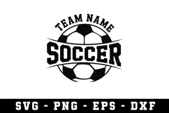 Football Soccer SVG | SVG Cut files | Cricut Product Image 1