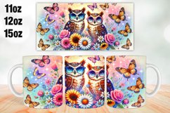 Owls Valentine Day Mug Wrap Sublimation 11oz, 12oz, 15oz Product Image 1