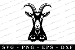 Goat SVG | SVG Cut files | Cricut Product Image 1