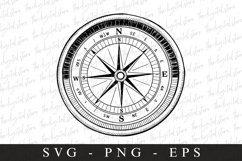 Compass Svg | Camping Svg | Svg Cut Files Product Image 1
