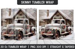 Christmas Tumbler Wrap | Tumbler | Christmas Sublimation Product Image 1