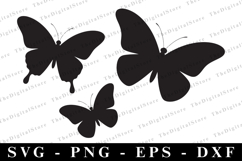 Butterfllies Svg | Svg Cut Files | Cricut Product Image 1