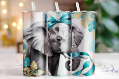 Elephant Tumbler Wrap | Sublimation | Tumblers Product Image 1