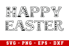 Happy Easter Svg Design | Easter Svg cut files Product Image 1