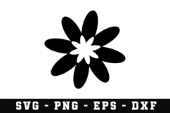Flower SVG | Floral Svg | SVG Cut files | Cricut Product Image 1
