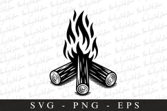 Fire Svg | Camping Svg | Svg Cut Files Product Image 1