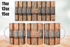 Wooden Mug Wrap Sublimation 11oz, 12oz, 15oz Product Image 1