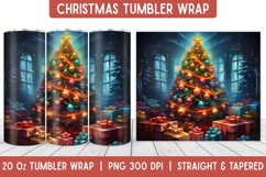 Christmas Tumbler Wrap | Christmas Sublimation | Tumbler Product Image 1