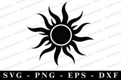 Sun SVG | SVG Cut files | Cricut Product Image 1
