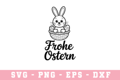 Froke Ostern SVG | SVG Cut files | Cricut Product Image 1