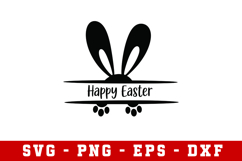 Happy Easter Svg Design | Easter Svg cut files Product Image 1