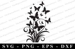 Butterfllies Svg | Svg Cut Files | Cricut Product Image 1