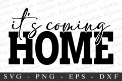 Football Its Coming Home SVG | SVG Cut files | Cricut Product Image 1
