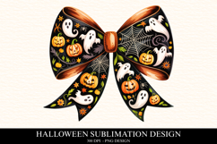 Halloween Bow Clipart PNG | Spooky Season Png Product Image 1