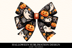 Halloween Bow Clipart PNG | Spooky Season Png Product Image 1