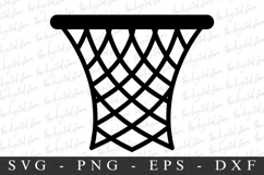 Basketball Net SVG | SVG Cut files | Cricut Product Image 1