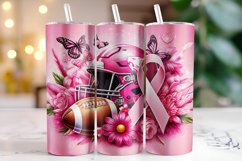 Cancer Awareness Ribbon Tumbler Wrap | Sublimation | Tumbler Product Image 1