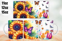 Summer Mug Wrap Sublimation 11oz, 12oz, 15oz Product Image 1